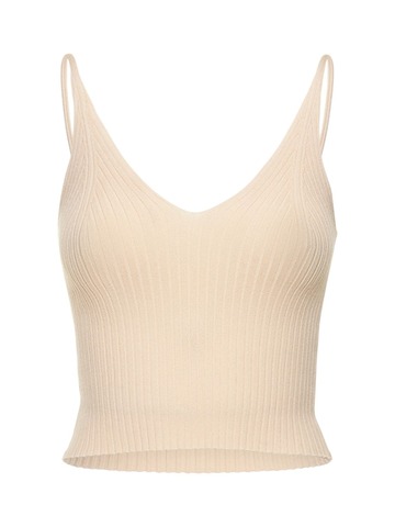 LIVE THE PROCESS Ione Light Support Bralette in beige