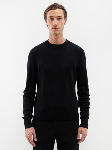 rag & bone - harding cashmere sweater - mens - black