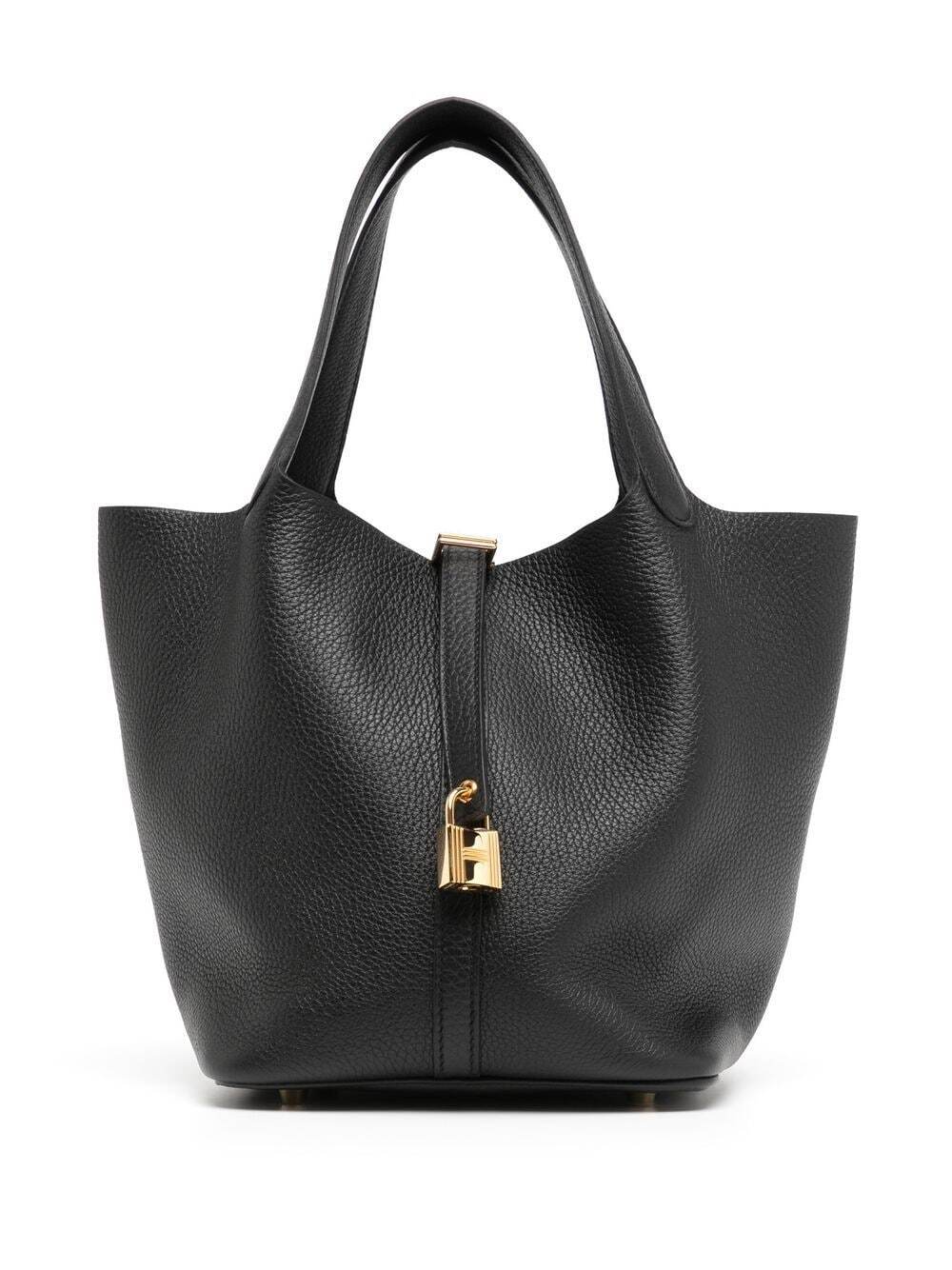 Hermès 2002 pre-owned Picotin Lock bag - Black