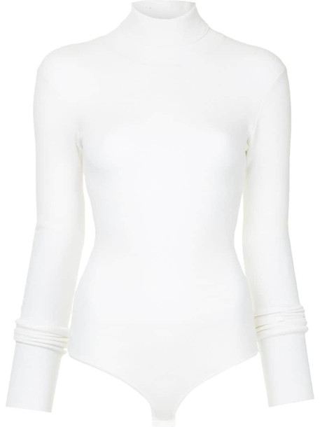 Khaite Cate bodysuit in white