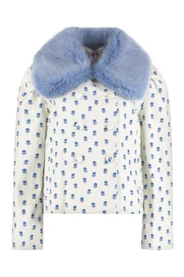 Shrimps Jager Double-breasted Jacket in ivory