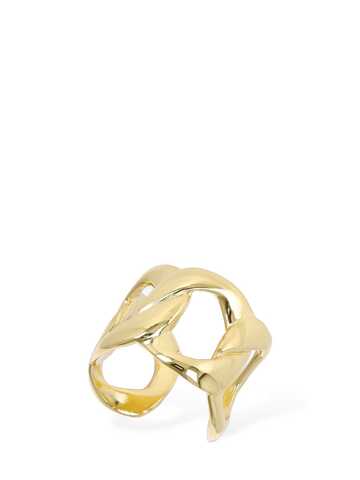 federica tosi maggie chain thick ring in gold