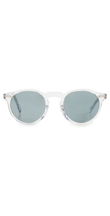 Oliver Peoples Eyewear Gregory Peck Sunglasses in indigo
