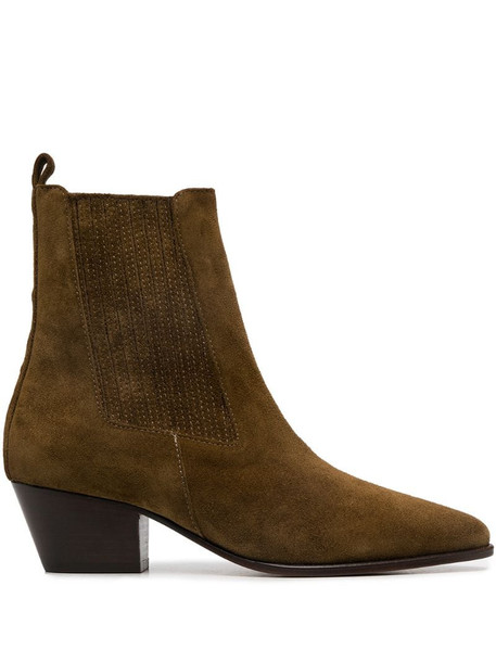 Sandro Paris Amelya ankle boots in neutrals