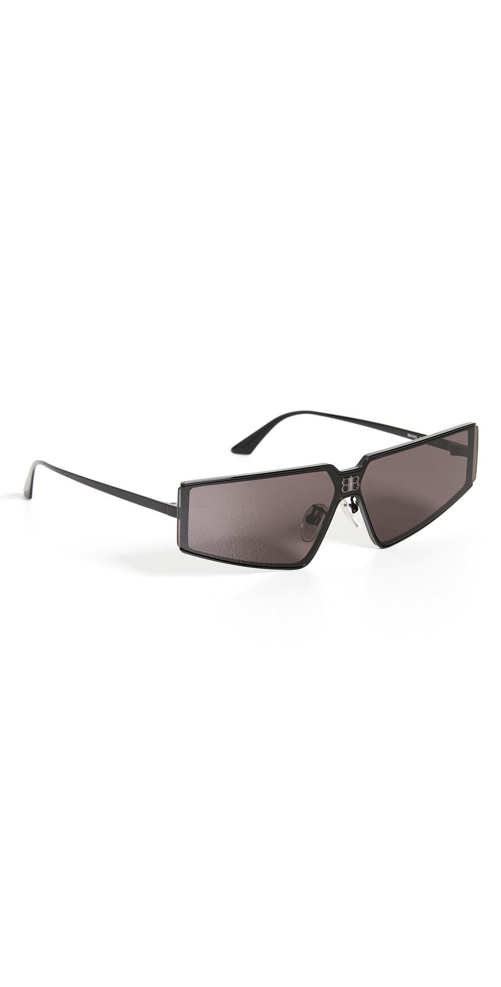 Balenciaga Shield Sunglasses in black