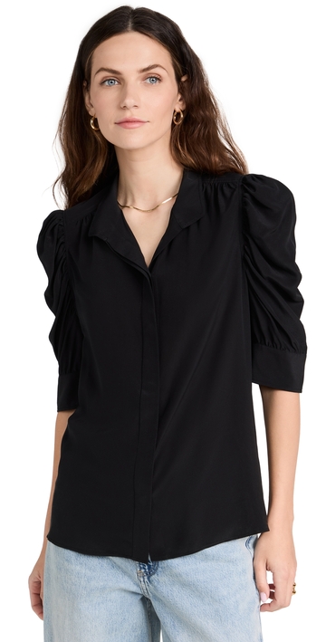 frame gillian blouse noir m
