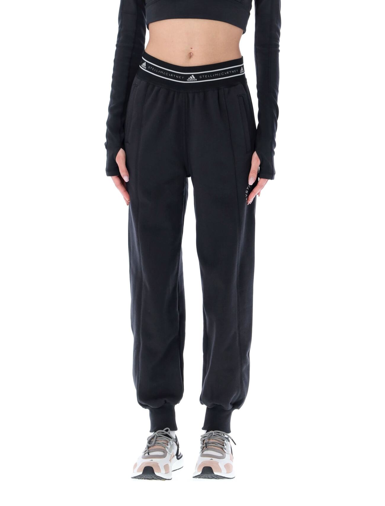 Adidas by Stella McCartney Logo Sweat Pants in black