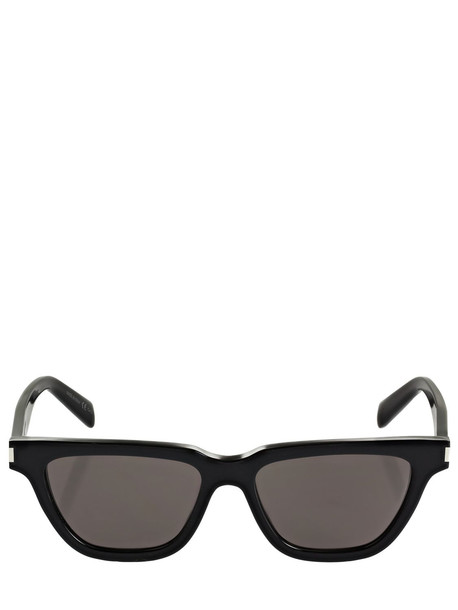 SAINT LAURENT Ysl Sl 462 Round Acetate Sunglasses in black