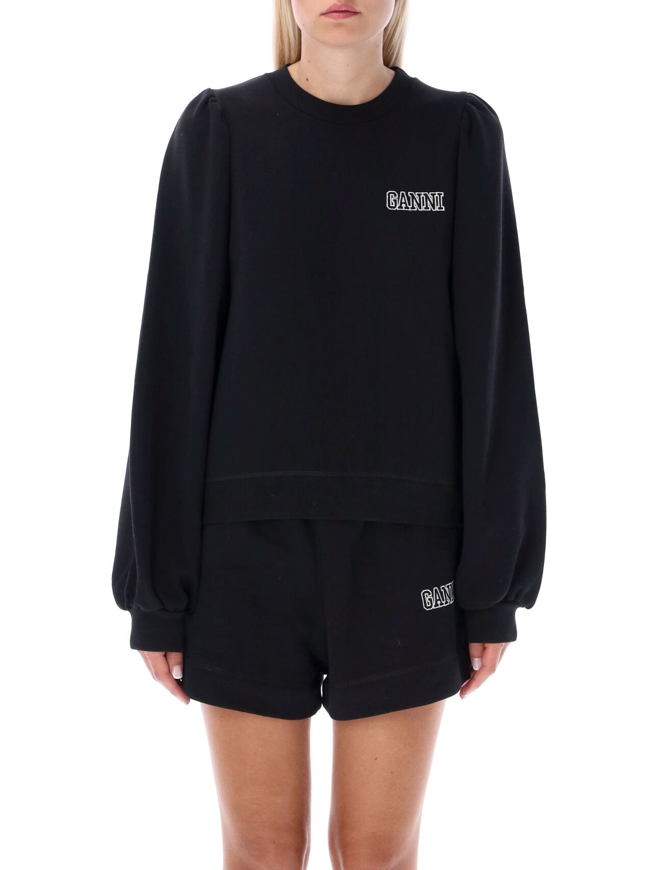 Ganni Isoli Sweatshirt in black