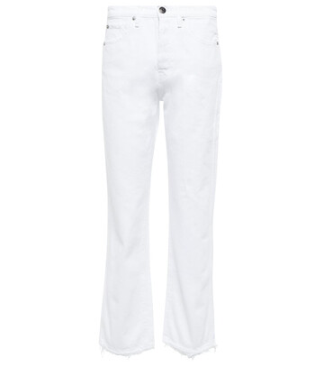 3x1 N.y.c. Austin high-rise cropped jeans in white