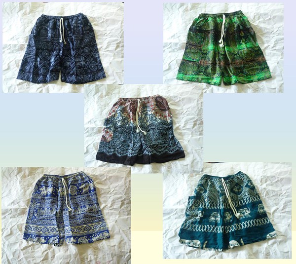 shorts shorts with tie cute shorts rayon shorts tribal shorts graphic shorts women shorts men shorts 