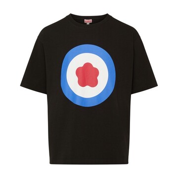 kenzo target oversize t-shirt in black