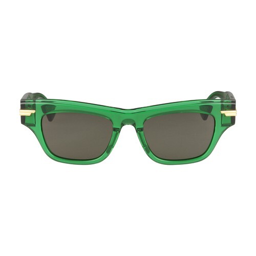 Bottega Veneta Mitre Sunglasses in green