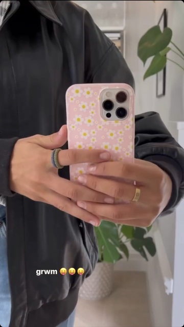 phone cover,pink,flowers
