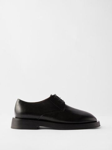 marsèll - mentone leather derby shoes - womens - black