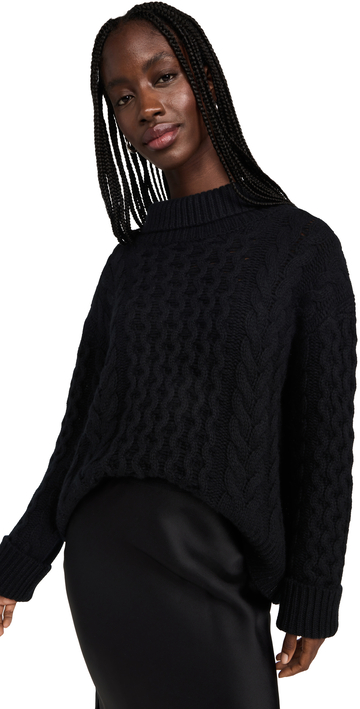 Sablyn Nala Cashmere Sweater in black