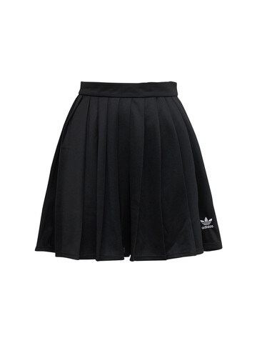 ADIDAS ORIGINALS Recycled Tech Pleated Skirt in black