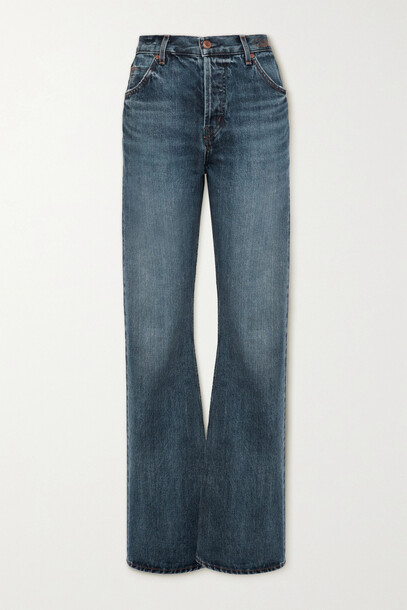 Chloé Chloé - Pinatubo High-rise Straight-leg Jeans - Blue
