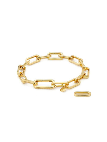 Monica Vinader Alta Capture Charm bracelet in gold