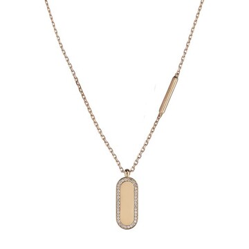 Pharis Timeless necklace in gold / pink