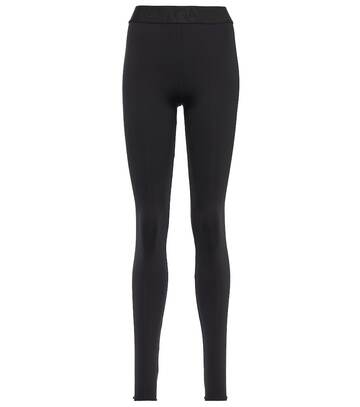 Dolce&Gabbana Logo high-rise leggings in black