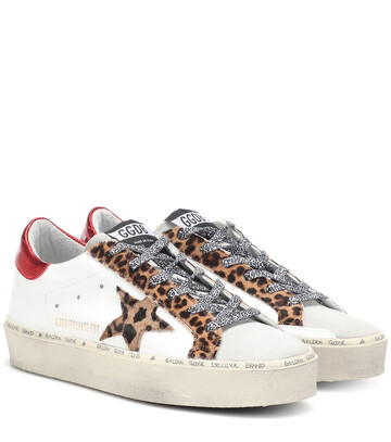 golden goose exclusive to mytheresa – superstar leather sneakers in white