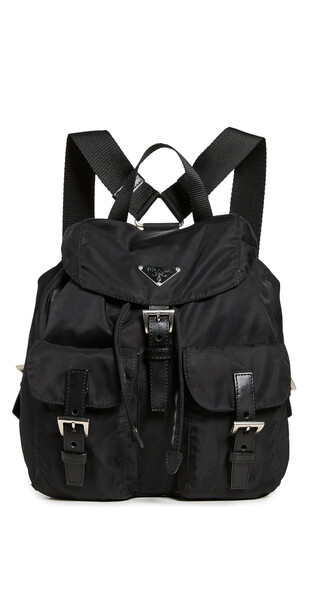 Shopbop Archive Prada Backpack in black