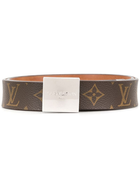 Louis Vuitton pre-owned Ceinture Carre buckle belt in brown
