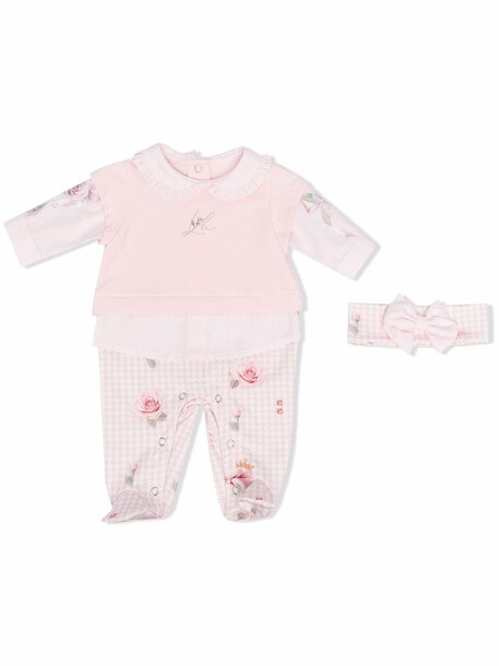 Lapin House layered effect overall - Pink