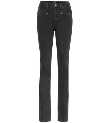 Isabel Marant Nominic high-rise jeans in black