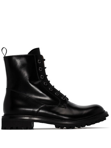Church's Nanalah lace-up derby boots in black