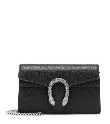 Gucci Dionysus Super Mini shoulder bag in black