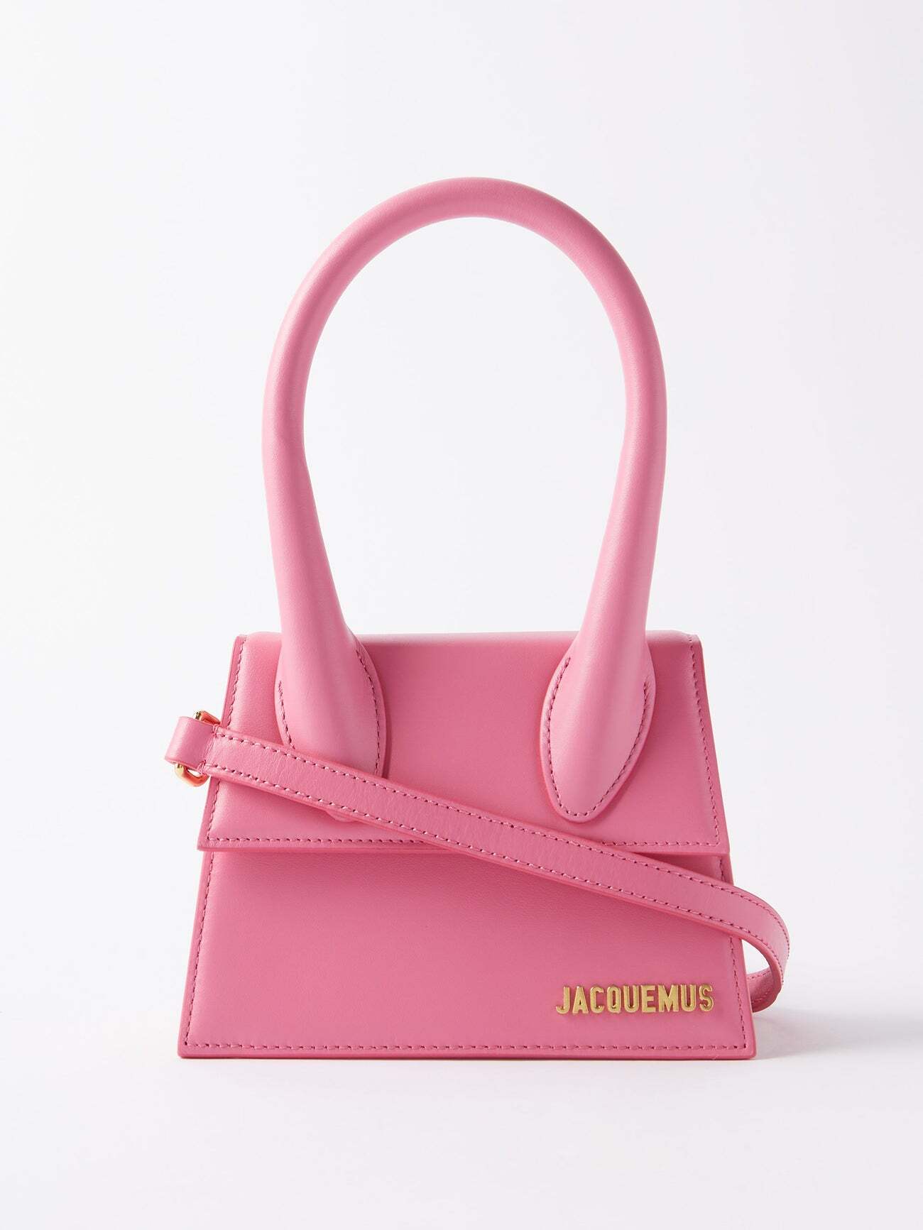 Jacquemus - Chiquito Mini Leather Bag - Womens - Pink