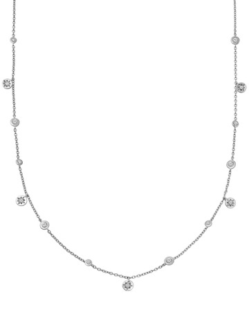 astley clarke polaris north star necklace - silver