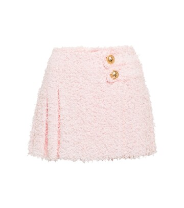 Balmain Tweed miniskirt in pink