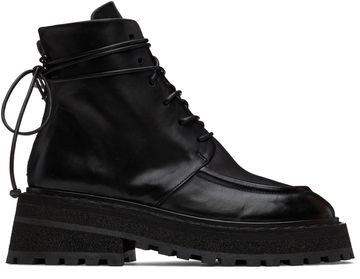 marsèll black carro ankle boots