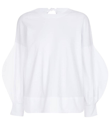 Victoria Victoria Beckham Cotton jersey T-shirt in white