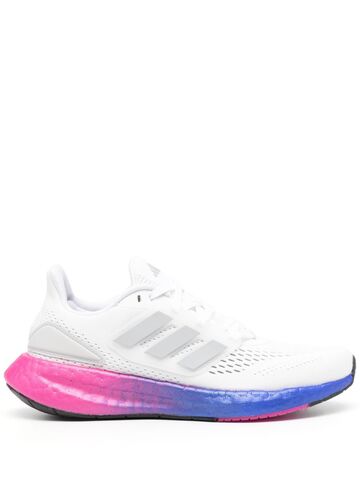 adidas pureboost 22 low-top mesh sneakers - white
