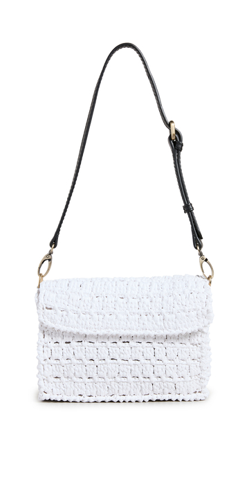 Carrie Forbes Helm Bag in white