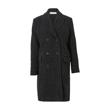 Iro Vadim coat in black / grey