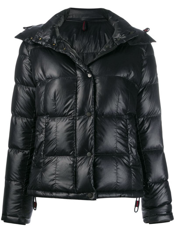 Peuterey zipped padded jacket in black