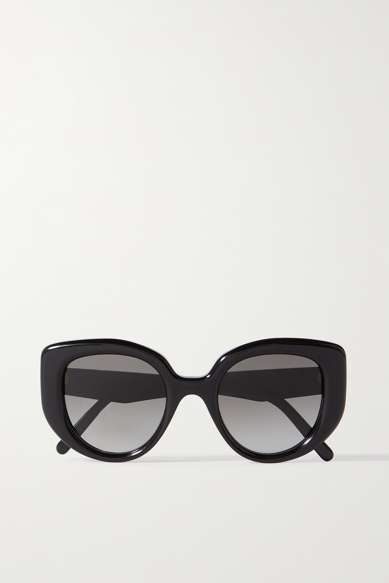 Loewe - Oversized Round-frame Acetate Sunglasses - Black