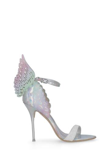 Sophia Webster Evangeline Shoe With Heel in silver