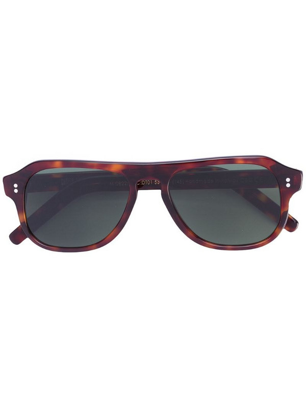 Cutler & Gross square lens sunglasses in brown