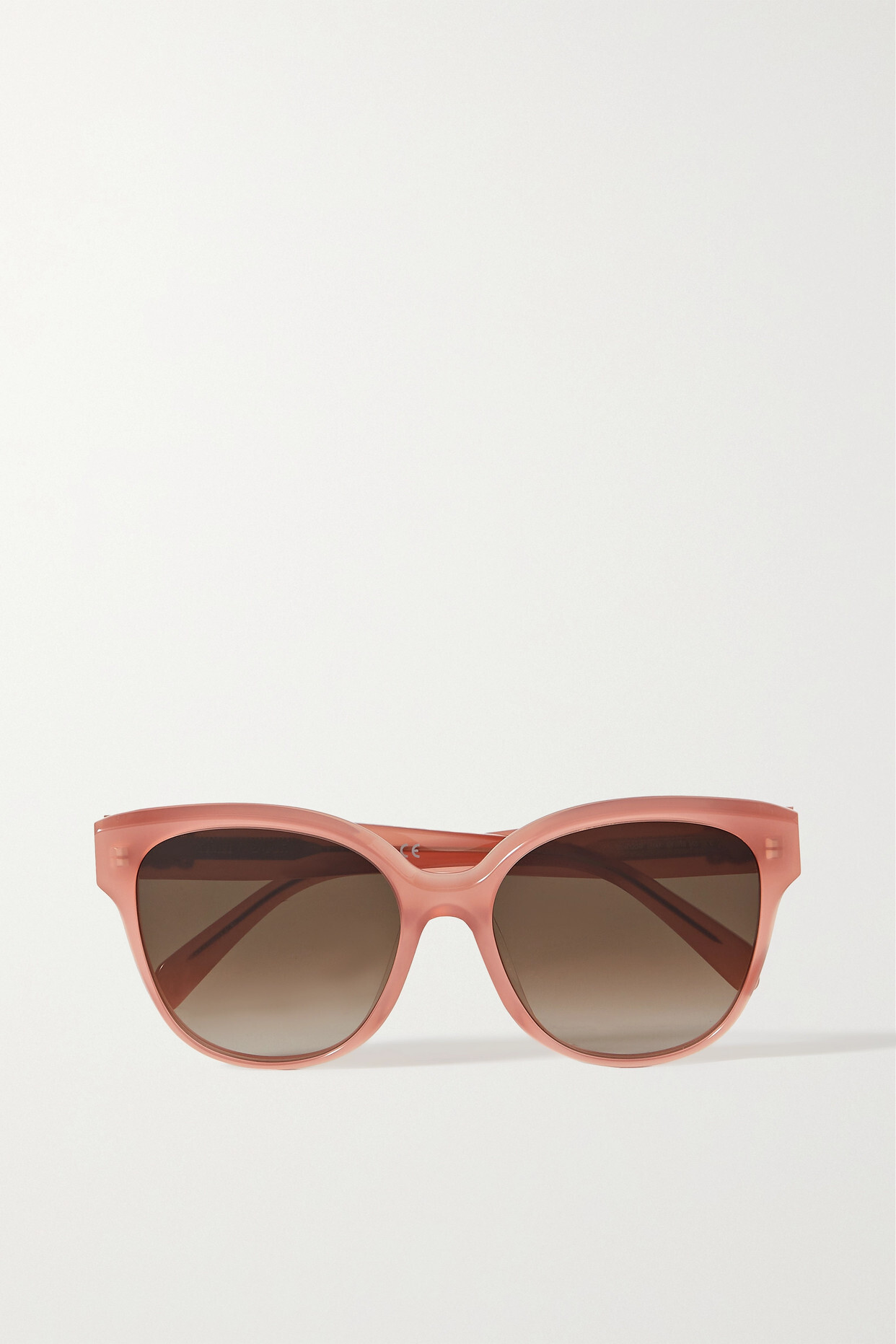 CELINE Eyewear - Oversized Cat-eye Acetate Sunglasses - Pink