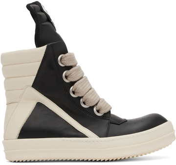 rick owens ssense exclusive black kembra pfahler edition geobasket sneakers