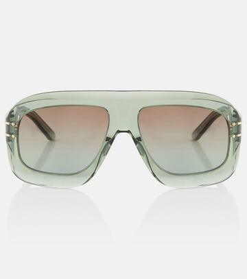 dior eyewear diorsignature m1u sunglasses in green