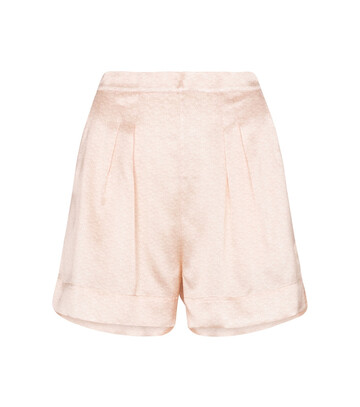 Eres Loyal silk-satin shorts in pink