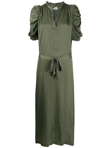 Zadig&Voltaire Ray long dress in green
