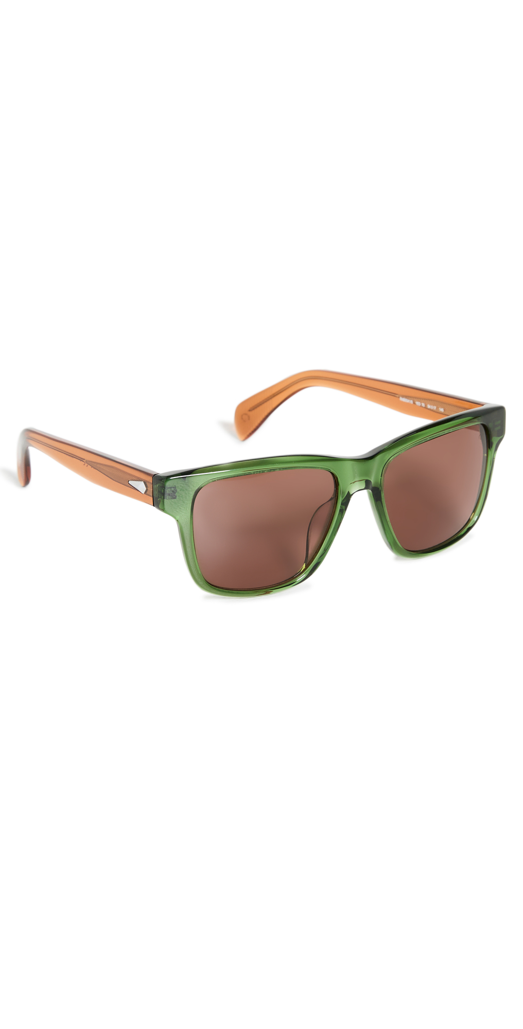 Rag & Bone Square Sunglasses in green